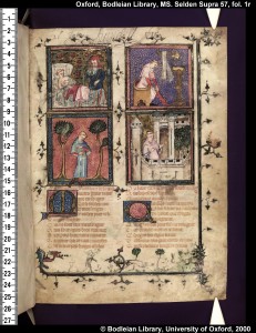 Guillaume de Lorris and Jean de Meung, Le Roman de la Rose, in an illustrated copy dated in a half-erased inscription at fol. 153v, Paris 1348. Guillaume de Lorris and Jean de Meung, Le Roman de la Rose, in an illustrated copy dated in a half-erased inscription at fol. 153v, Paris 1348.
