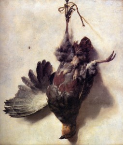 Ян Баптист Веникс. Мертвые куропатки. 1657/60 Ян Баптист Веникс. Мертвые куропатки. 1657/60