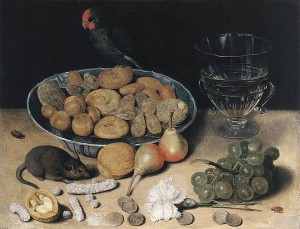 Георг Флегель. Натюрморт с десертом. Георг Флегель. Натюрморт с десертом.