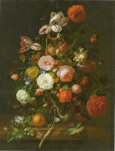 Рахель Рюйш. Цветочный букет. 1708 Рахель Рюйш. Цветочный букет. 1708
