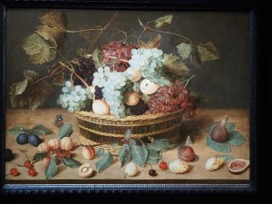 Якоб ван Хюлсдонк. Антверпен 1582 - Антверпен 1647. Натюрморт с корзиной фруктов Якоб ван Хюлсдонк. Антверпен 1582 - Антверпен 1647. Натюрморт с корзиной фруктов