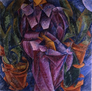 Умберто Боччони. Спиральная композиция. 1913 г.