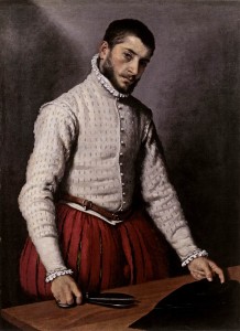 Портной. Джамбаттиста Морони. 1570 г.